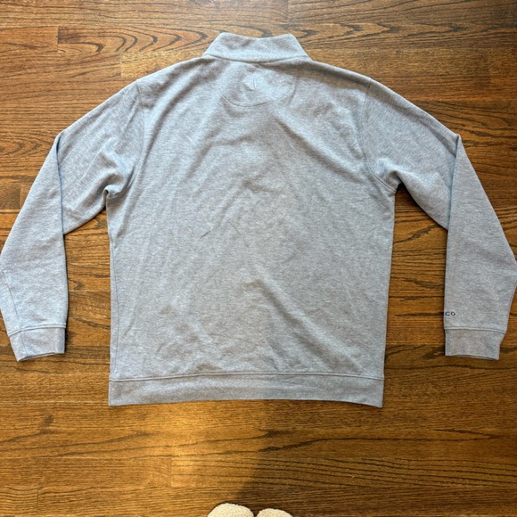 Johnnie-O Quarter-Zip Lightweight Sweater Golf Tennis Preppy Size X-Large - Picture 6 of 7